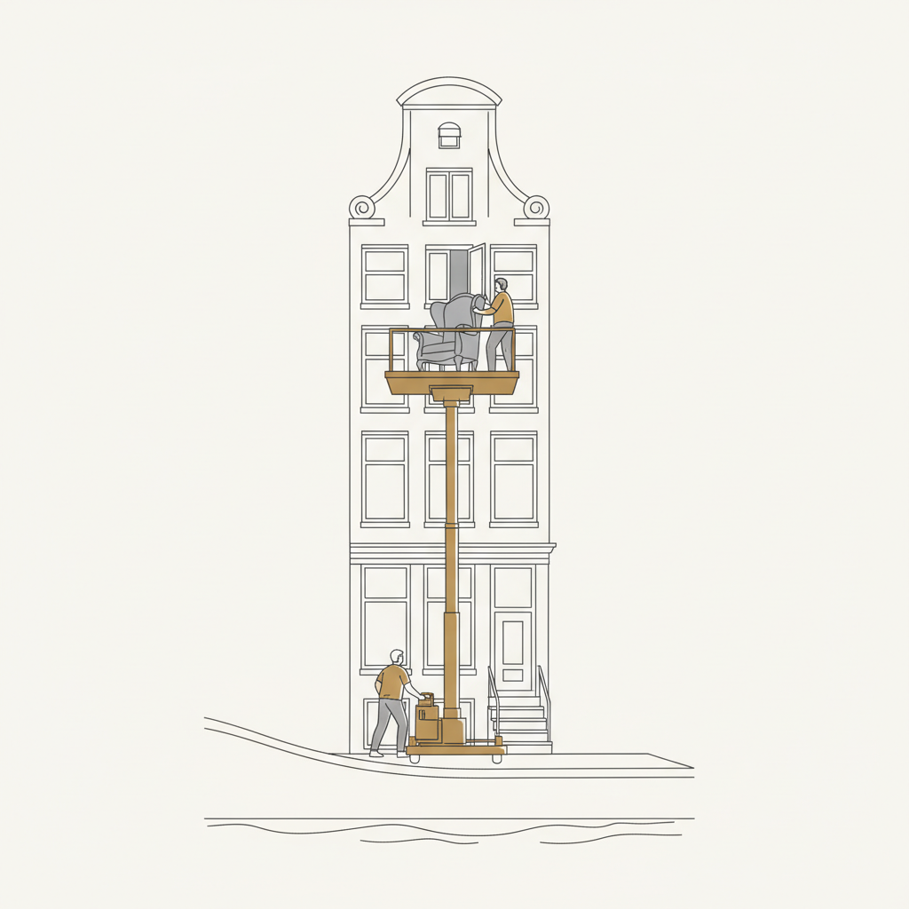 Verhuislift Service - Professional moving service Amsterdam